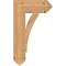 Ekena Millwork Thorton Arts & Crafts Smooth Bracket, Western Red Cedar, 5 1/2"W x 18"D x 30"H BKT06X18X30THR03SWR - alternate 2